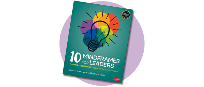 Mindframe # 5: Striving for Challenge from 10 Mindframes for Leaders: The Visible Learning Approach to School Success. “I strive for challenge rather than merely ‘doing my best’”