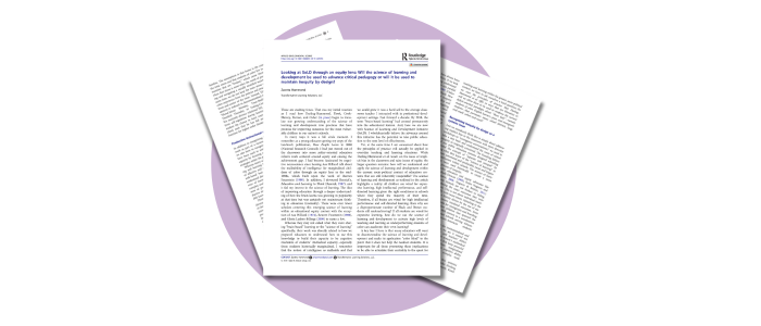 Looking at SoLD Through an Equity Lens